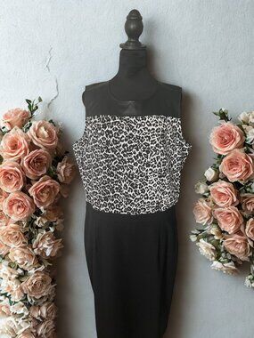 Chico's Animal Print Sheath Dress - Never Worn